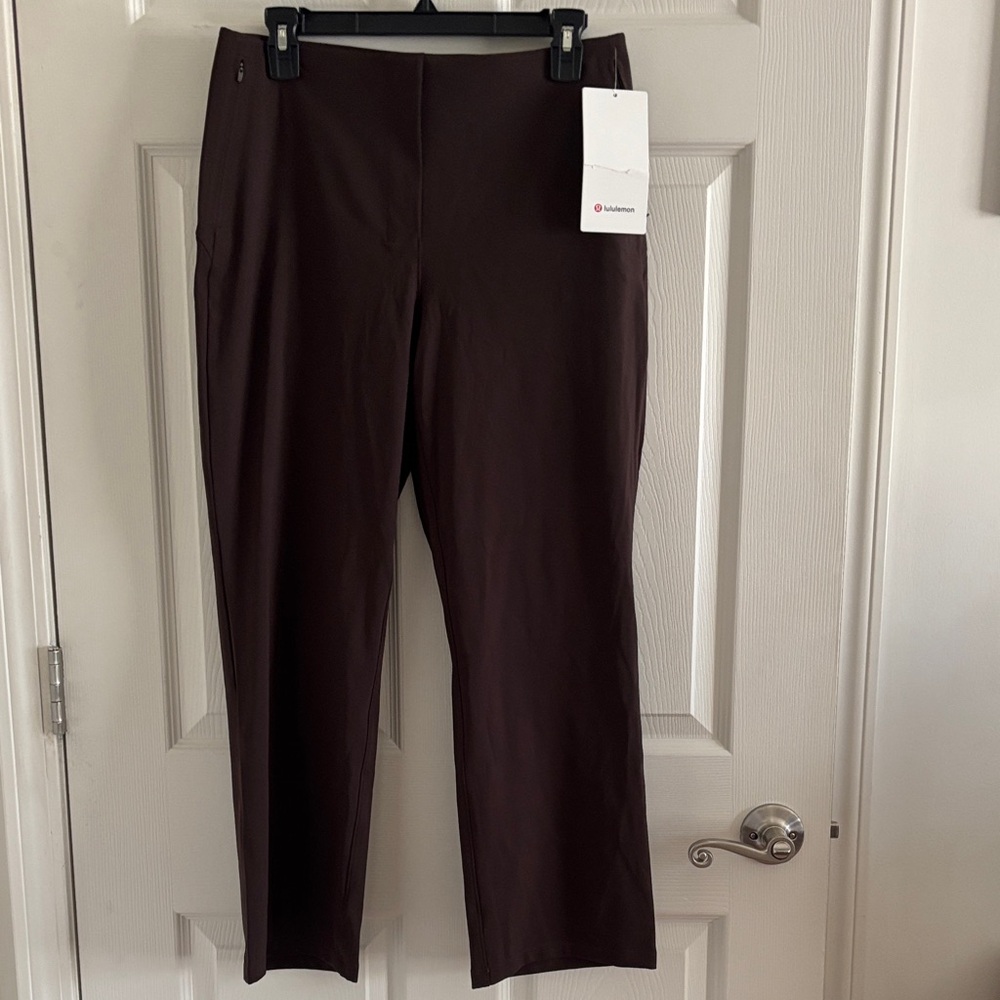 lululemon athletica Women’s Straight-Leg Pants — Brown